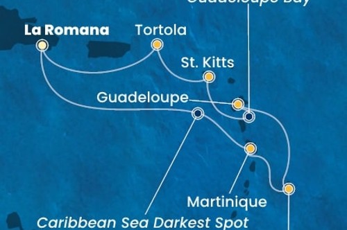 Маршрут круиза