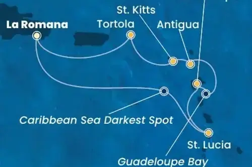 Маршрут круиза