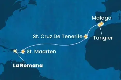 Маршрут круиза