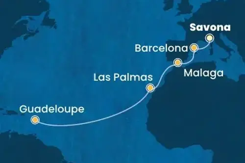 Маршрут круиза