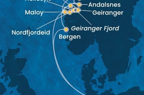 Маршрут круиза