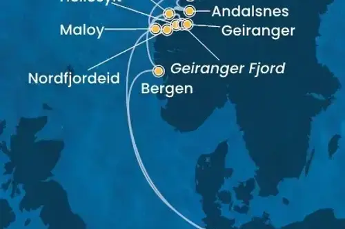 Маршрут круиза