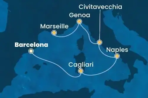 Маршрут круиза