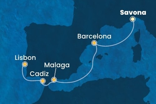 Маршрут круиза