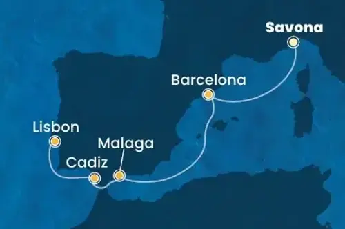 Маршрут круиза