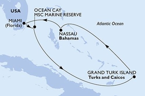 Маршрут круиза