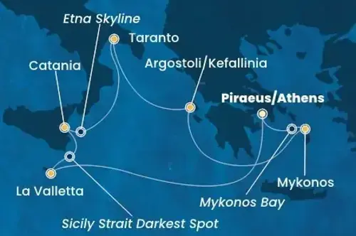 Маршрут круиза