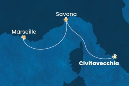 Маршрут круиза