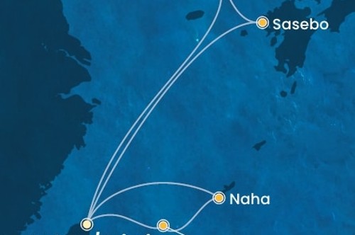 Маршрут круиза