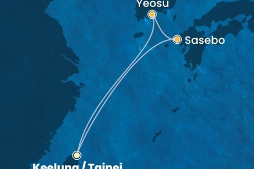 Маршрут круиза