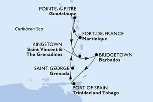 Маршрут круїзу