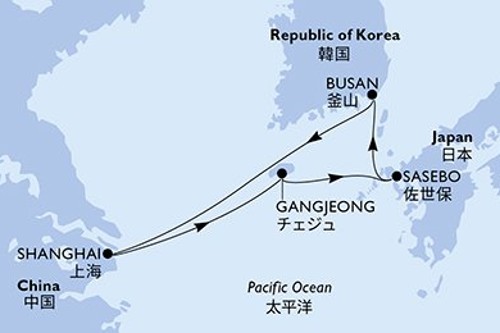 Маршрут круїзу