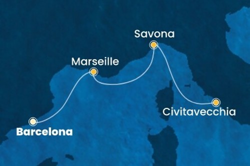 Маршрут круиза