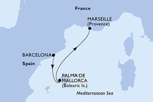 Маршрут круїзу