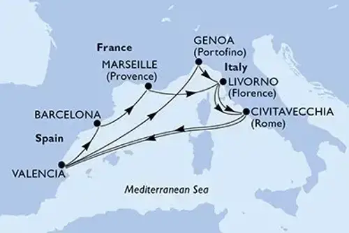 Plan rejsu