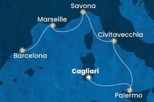 Маршрут круиза