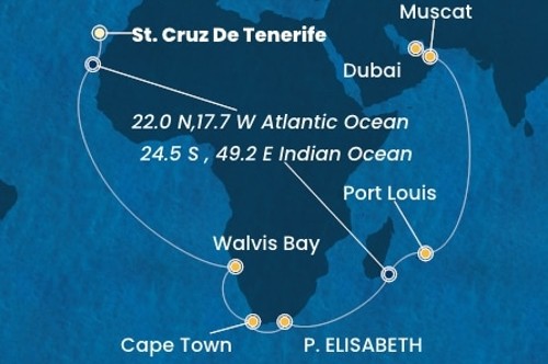 Маршрут круїзу