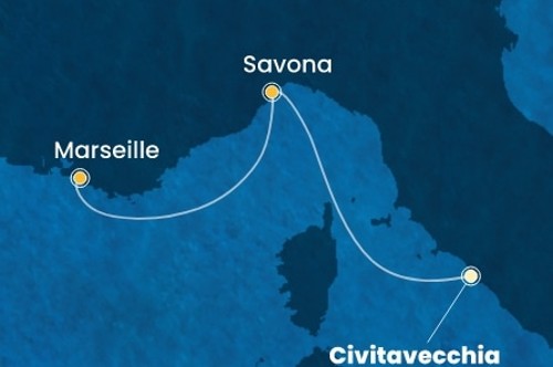 Маршрут круиза