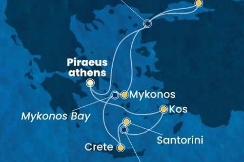 Маршрут круиза