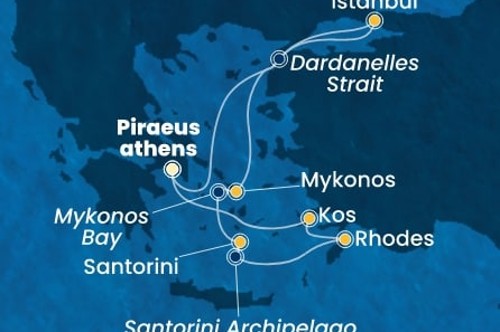 Маршрут круиза