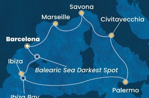 Маршрут круиза