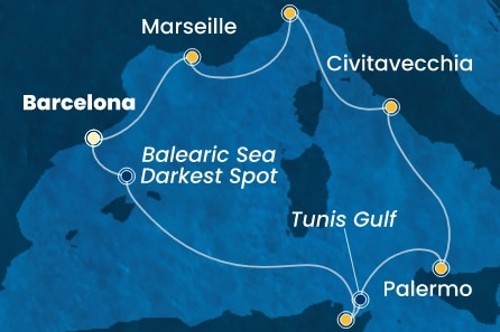 Маршрут круиза