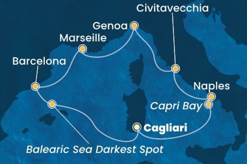 Маршрут круиза