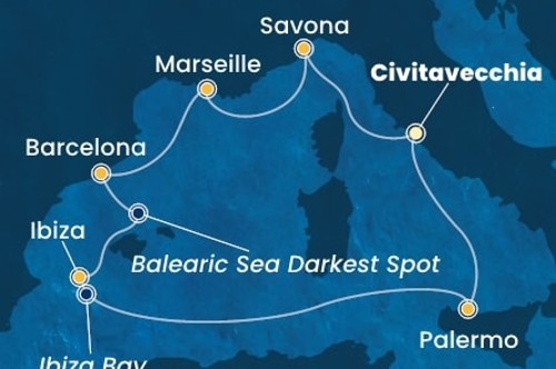 Маршрут круиза