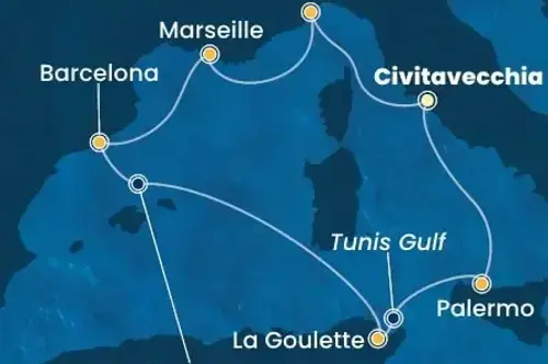 Маршрут круиза