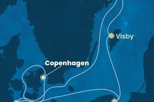 Маршрут круиза