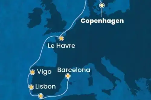 Маршрут круиза