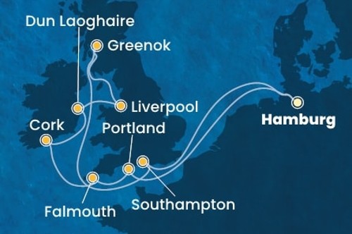 Маршрут круиза