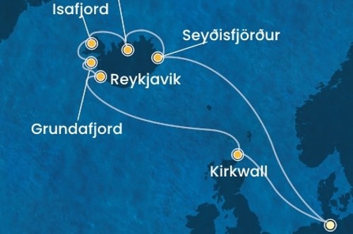 Маршрут круиза