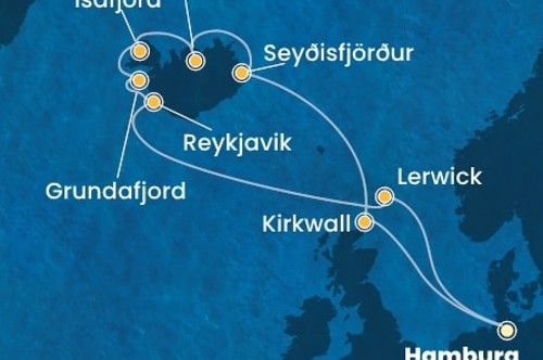 Маршрут круиза