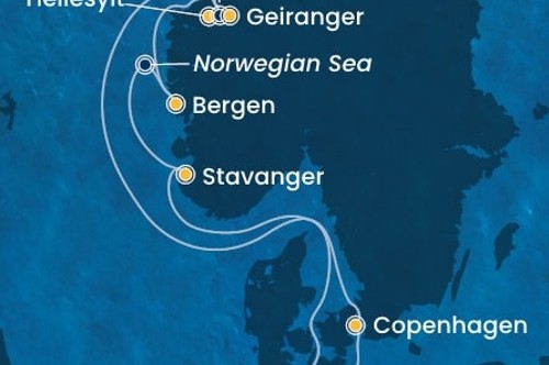 Маршрут круиза