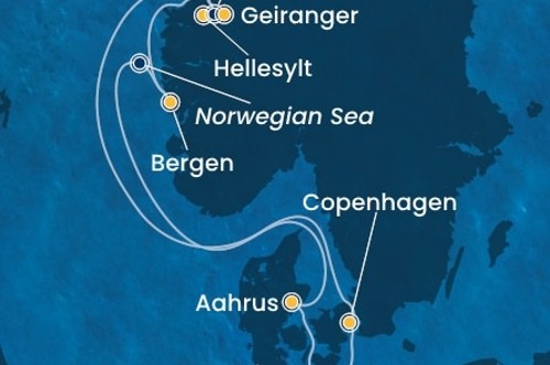 Маршрут круиза