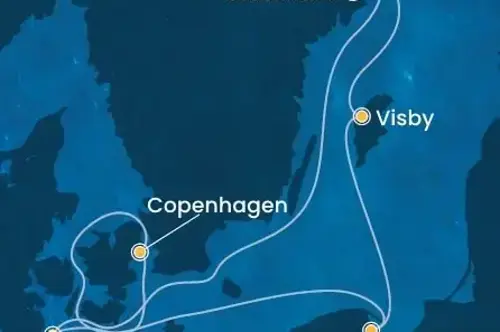 Маршрут круиза