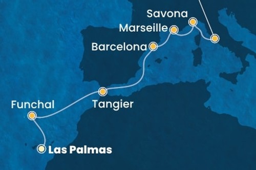 Маршрут круїзу