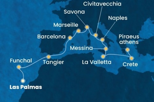 Маршрут круїзу