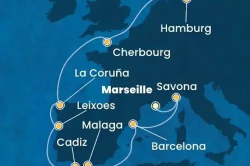 Маршрут круиза