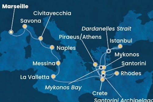 Маршрут круїзу