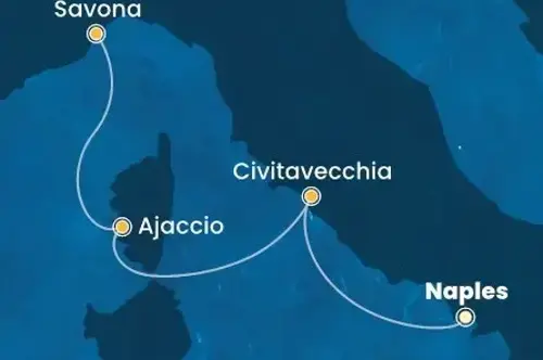 Маршрут круиза