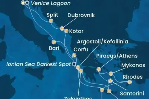 Маршрут круиза