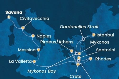 Маршрут круїзу