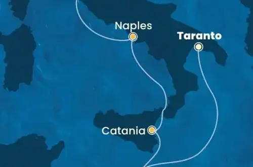 Маршрут круиза