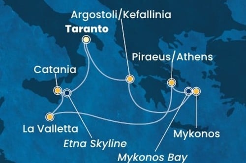 Маршрут круиза