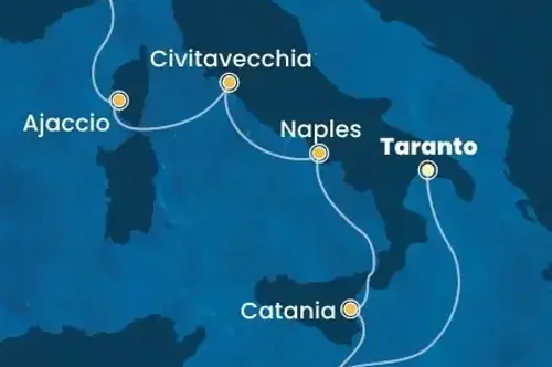 Маршрут круиза