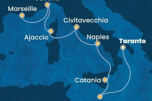 Маршрут круиза