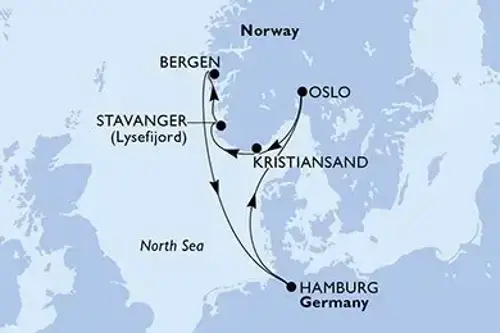 Маршрут круїзу