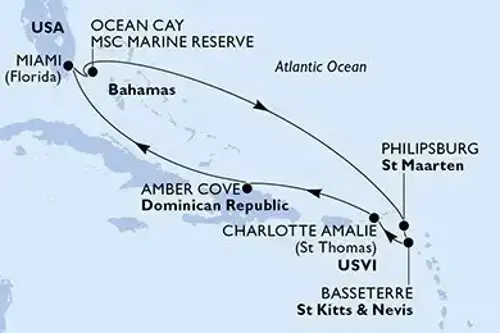 Маршрут круїзу